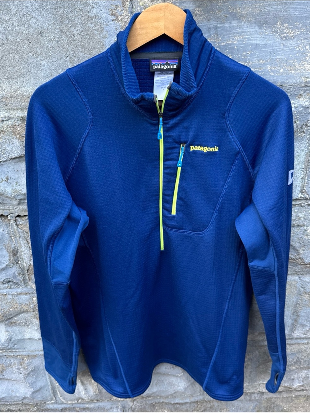 Patagonia R1 Regulator Tech Fleece Pullover Large Gorpcore hiking Polartec Layer